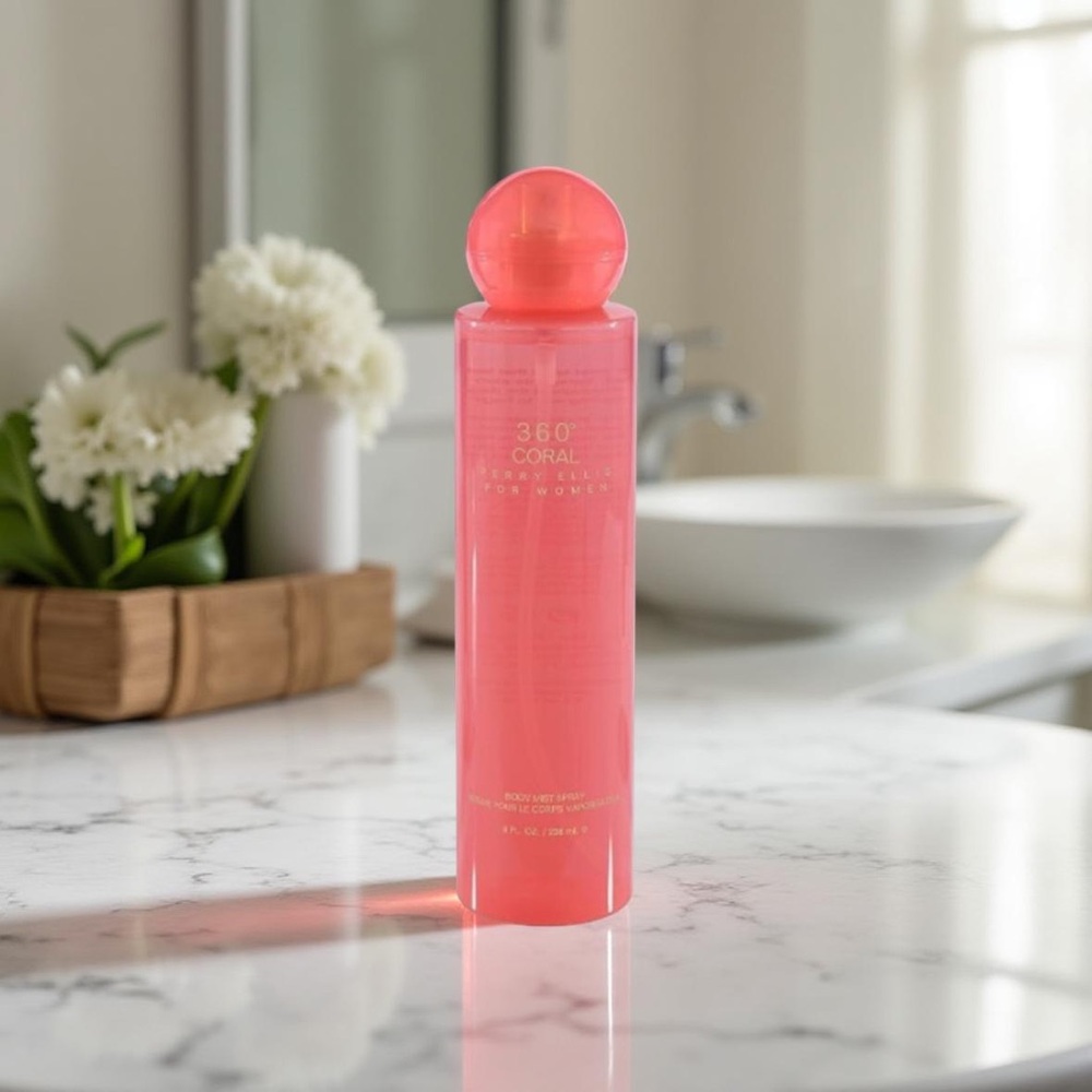 360 Coral Perry Ellis Body Mist Spray for Women